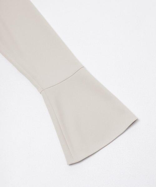 URBAN RESEARCH ROSSO WOMEN(アーバンリサーチ ロッソ)の「ストレッチジョーゼットワンピース(ワンピース・レディース・グレー系その他/ネイビー・FREE)」の10枚目の写真