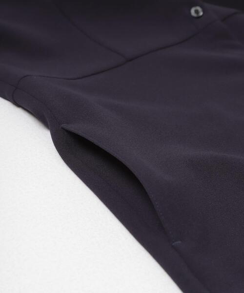 URBAN RESEARCH ROSSO WOMEN（アーバンリサーチ　ロッソ）の「ストレッチジョーゼットワンピース（ワンピース・レディース・グレー系その他/ネイビー・FREE）」の7枚目の写真