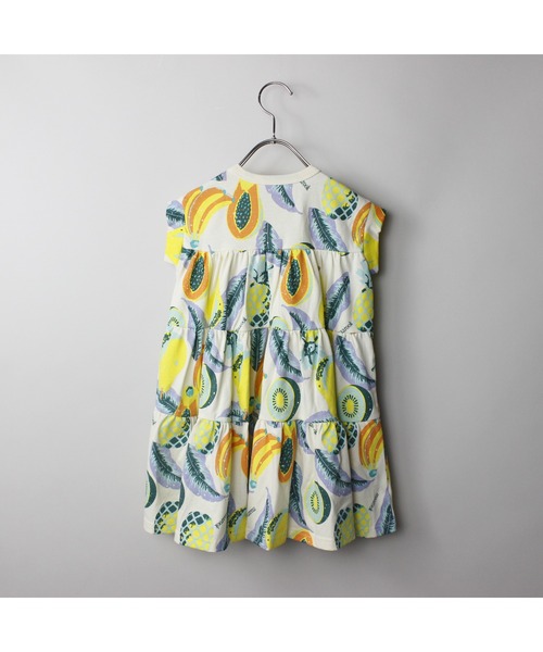 maarook（マルーク）の「トロピカルフルーツPT天竺ティアードワンピース（ワンピース・キッズ・イエロー・130cm/120cm/110cm/100cm）」の10枚目の写真