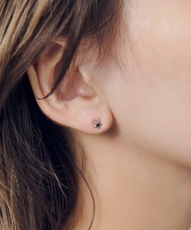 【金属アレルギー軽減】プチ スター ステンレス ピアス