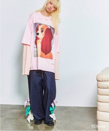 Little sunny bite（リトルサニーバイト）の「littlesunnybite/リトルサニーバイト/DISNEY ladylayered long tee（Tシャツ/カットソー）」