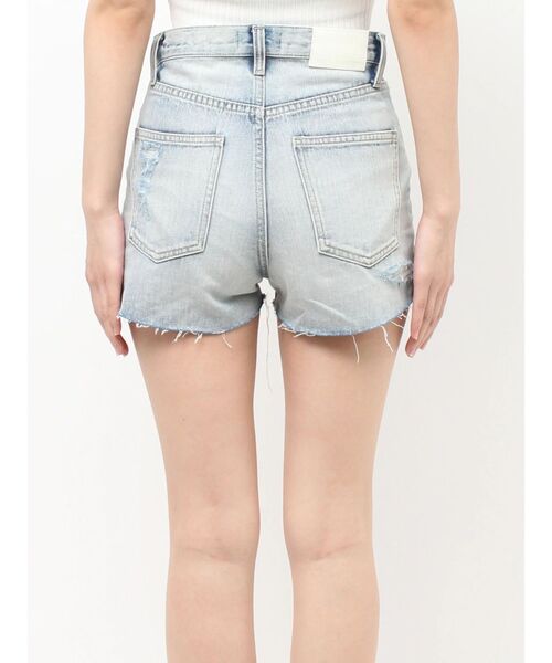 GYDA（ジェイダ）の「ハイウエストSymmetry GYDA 2WAYラインプリーツデニムパンツ（デニムパンツ・レディース・ライトブルー/ブルー・MEDIUM/SMALL/X-SMALL）」の17枚目の写真