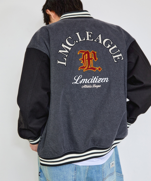 LMCの「DENIM VARSITY JACKET black(スタジャン・レディース・その他・S/M/L)」の11枚目の写真