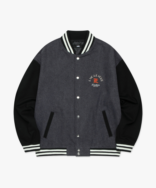 LMCの「DENIM VARSITY JACKET black(スタジャン・レディース・その他・S/M/L)」の13枚目の写真