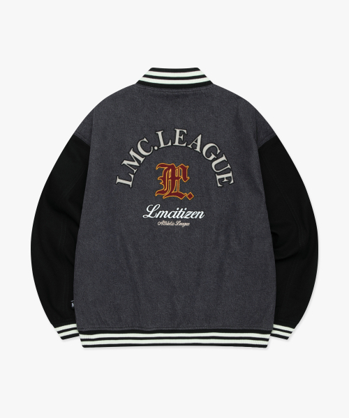 LMCの「DENIM VARSITY JACKET black(スタジャン・レディース・その他・S/M/L)」の14枚目の写真