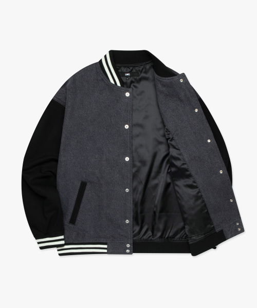 LMCの「DENIM VARSITY JACKET black(スタジャン・レディース・その他・S/M/L)」の15枚目の写真