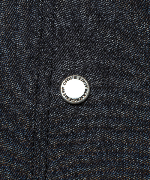 LMCの「DENIM VARSITY JACKET black(スタジャン・レディース・その他・S/M/L)」の5枚目の写真