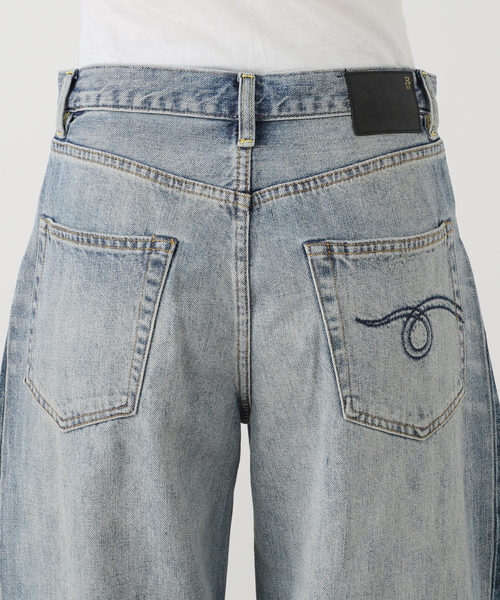 R13（アールサーティーン）の「*【R13/アールサーティーン】Insert D'arcy Loose Jean（デニムパンツ・レディース・ブルー・27/26/25/24）」の5枚目の写真