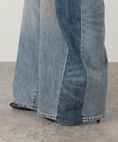 R13（アールサーティーン）の「*【R13/アールサーティーン】Insert D'arcy Loose Jean（デニムパンツ・レディース・ブルー・27/26/25/24）」の8枚目の写真