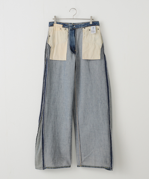 R13（アールサーティーン）の「*【R13/アールサーティーン】Insert D'arcy Loose Jean（デニムパンツ・レディース・ブルー・27/26/25/24）」の10枚目の写真