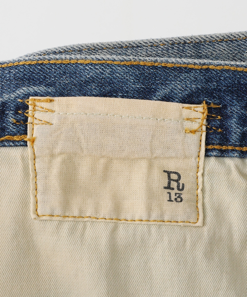 R13（アールサーティーン）の「*【R13/アールサーティーン】Insert D'arcy Loose Jean（デニムパンツ・レディース・ブルー・27/26/25/24）」の11枚目の写真