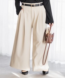 CLETTE（クレット）の「CLETTEオリジナルタックデザインワイドパンツ（その他パンツ）」