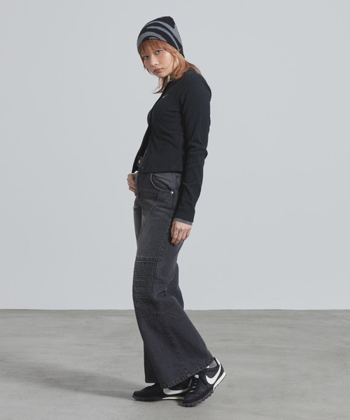 NIKE(ナイキ)の「ナイキ ワッフル レーサー メンズシューズ / Nike Waffle Racer Men's Shoes IM8658-001 Black(スニーカー・メンズ・ブラック・28/26/25.5/25/24.5/24/29/28.5/27.5/27/26.5/29.5/30)」の4枚目の写真