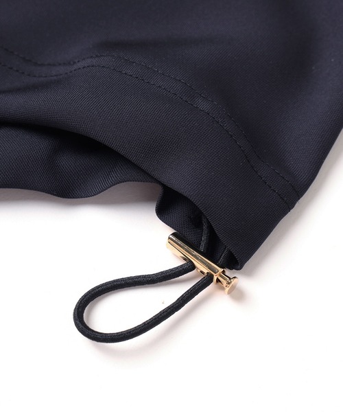 CULLNI（クルニ）の「Airy Cloth Drape Drawstring Half Zip Shirt（シャツ/ブラウス・メンズ・チャコール/ネイビー/ベージュ/ブラック・2/1/0）」の14枚目の写真
