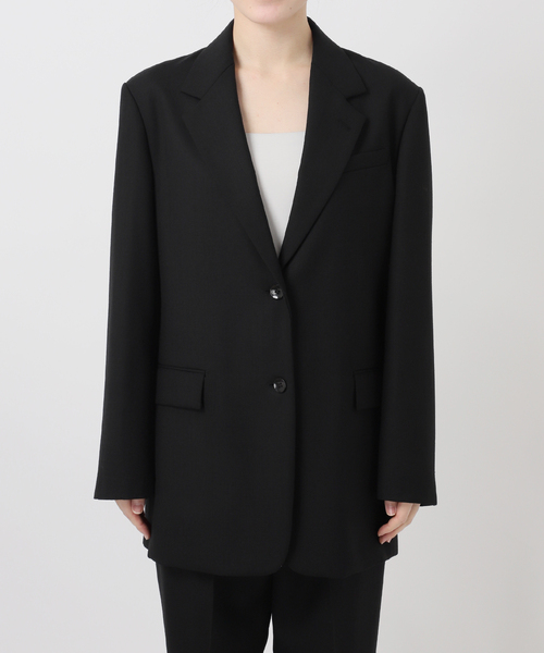 VERMEIL par iena(ヴェルメイユパーイエナ)の「TAILORED ジャケット(テーラードジャケット・レディース・カーキ/ブラック・38/40/36)」の6枚目の写真