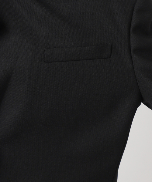 VERMEIL par iena(ヴェルメイユパーイエナ)の「TAILORED ジャケット(テーラードジャケット・レディース・カーキ/ブラック・38/40/36)」の13枚目の写真