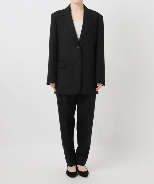 VERMEIL par iena(ヴェルメイユパーイエナ)の「TAILORED ジャケット(テーラードジャケット・レディース・カーキ/ブラック・38/40/36)」の18枚目の写真