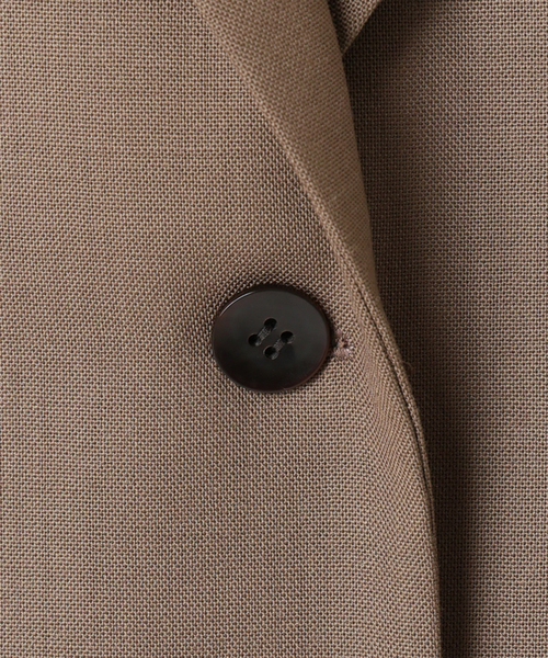 VERMEIL par iena(ヴェルメイユパーイエナ)の「TAILORED ジャケット(テーラードジャケット・レディース・カーキ/ブラック・38/40/36)」の22枚目の写真