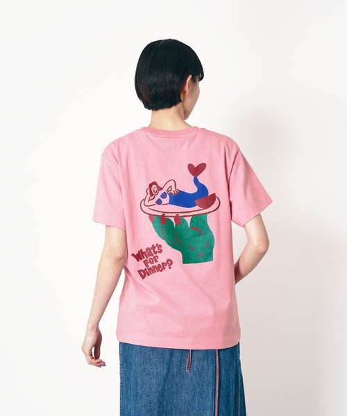 Common Noun(コモン ナウン)の「“SEA” Midori Nakajima 半袖T(Tシャツ/カットソー・レディース・ボルドー/ベージュ/ピンク/ホワイト・L/XL/M)」の12枚目の写真