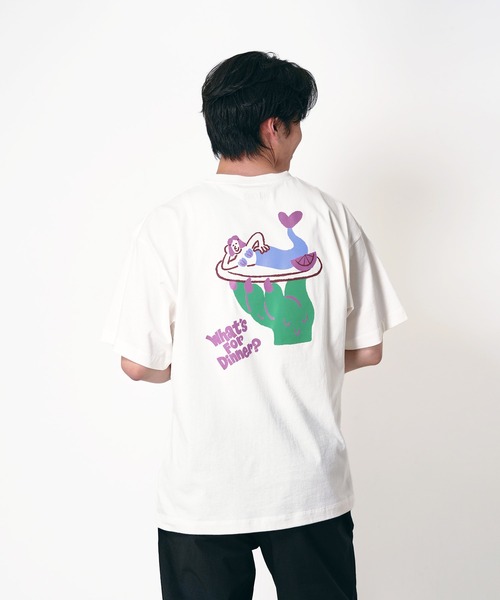 Common Noun(コモン ナウン)の「“SEA” Midori Nakajima 半袖T(Tシャツ/カットソー・レディース・ボルドー/ベージュ/ピンク/ホワイト・L/XL/M)」の7枚目の写真