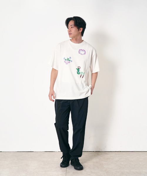 Common Noun(コモン ナウン)の「“SEA” Midori Nakajima 半袖T(Tシャツ/カットソー・レディース・ボルドー/ベージュ/ピンク/ホワイト・L/XL/M)」の18枚目の写真