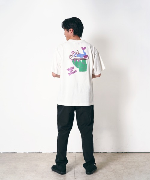 Common Noun(コモン ナウン)の「“SEA” Midori Nakajima 半袖T(Tシャツ/カットソー・レディース・ボルドー/ベージュ/ピンク/ホワイト・L/XL/M)」の19枚目の写真