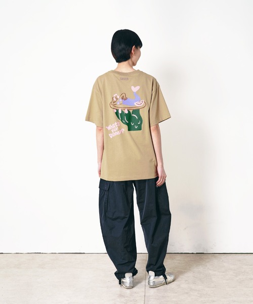 Common Noun(コモン ナウン)の「“SEA” Midori Nakajima 半袖T(Tシャツ/カットソー・レディース・ボルドー/ベージュ/ピンク/ホワイト・L/XL/M)」の22枚目の写真