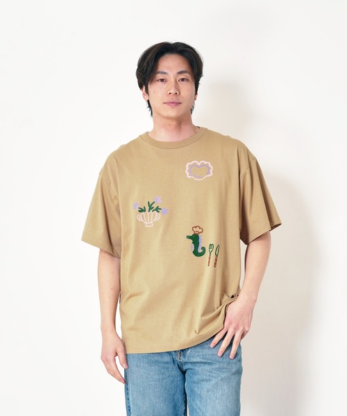 Common Noun(コモン ナウン)の「“SEA” Midori Nakajima 半袖T(Tシャツ/カットソー・レディース・ボルドー/ベージュ/ピンク/ホワイト・L/XL/M)」の9枚目の写真