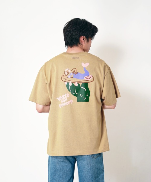 Common Noun(コモン ナウン)の「“SEA” Midori Nakajima 半袖T(Tシャツ/カットソー・レディース・ボルドー/ベージュ/ピンク/ホワイト・L/XL/M)」の11枚目の写真