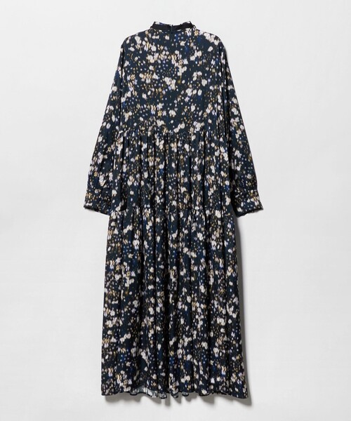 UNITED ARROWS(ユナイテッドアローズ)の「サテン フラワープリント ボウタイ ワンピース ‐ウォッシャブル‐(ワンピース・レディース・その他7/その他3・38/36)」の19枚目の写真