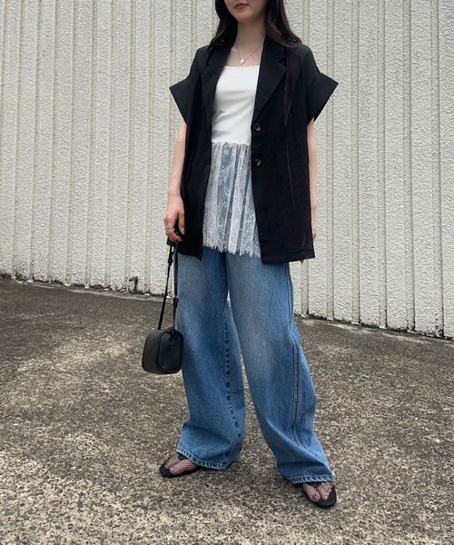 model：H160　着用サイズ：M