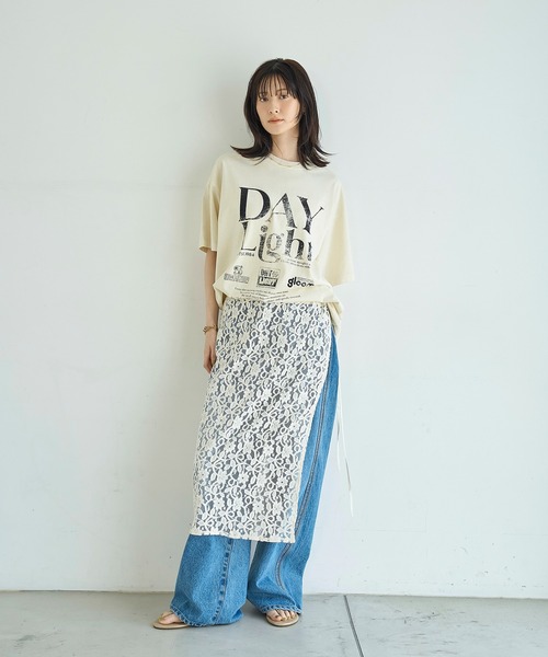 model：H166　着用サイズ：M