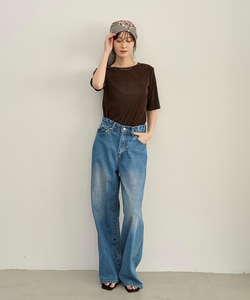 model：H166　着用サイズ：M