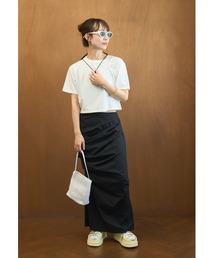 emmi | サイドタックナロースカート/撥水【セットアップ対応】(スカート)