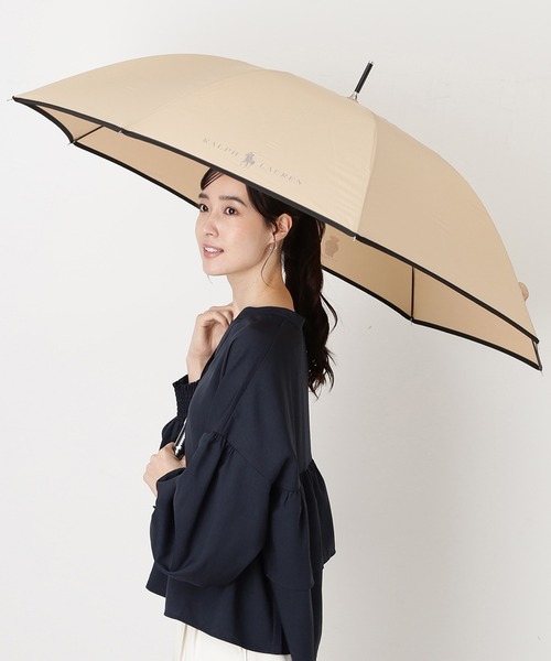 POLO RALPH LAUREN（ポロ ラルフ ローレン）の「【WEB限定】長傘 雨傘 フラッグベア リフレクターロゴ ユニセックス（長傘・メンズ・ブラック/オリーブ/サックスブルー/ベージュ/ダークブルー・FREE）」の14枚目の写真