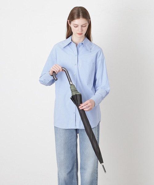 POLO RALPH LAUREN（ポロ ラルフ ローレン）の「【WEB限定】長傘 雨傘 フラッグベア リフレクターロゴ ユニセックス（長傘・メンズ・ブラック/オリーブ/サックスブルー/ベージュ/ダークブルー・FREE）」の12枚目の写真