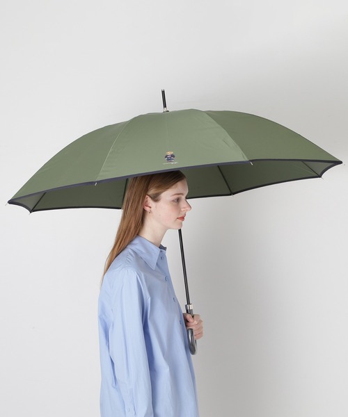 POLO RALPH LAUREN（ポロ ラルフ ローレン）の「【WEB限定】長傘 雨傘 フラッグベア リフレクターロゴ ユニセックス（長傘・メンズ・ブラック/オリーブ/サックスブルー/ベージュ/ダークブルー・FREE）」の16枚目の写真