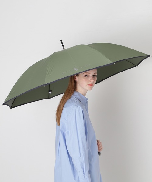 POLO RALPH LAUREN（ポロ ラルフ ローレン）の「【WEB限定】長傘 雨傘 フラッグベア リフレクターロゴ ユニセックス（長傘・メンズ・ブラック/オリーブ/サックスブルー/ベージュ/ダークブルー・FREE）」の17枚目の写真