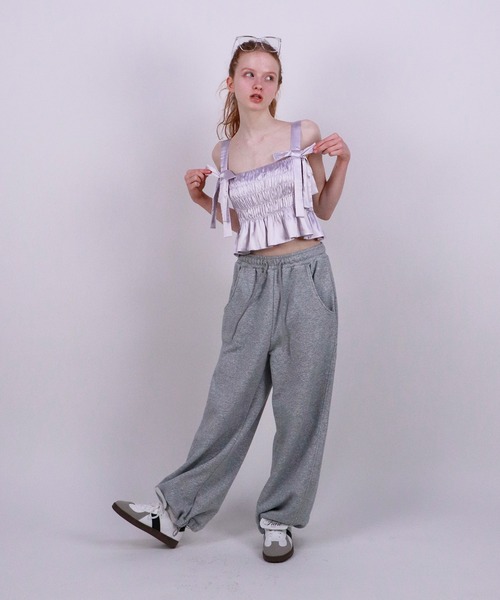mieya mieya（ミーヤミーヤ）の「【mieya mieya】WHIP BUSTIER/ホイップビスチェ（その他トップス・レディース・アイボリー/ラベンダー・FREE）」の10枚目の写真