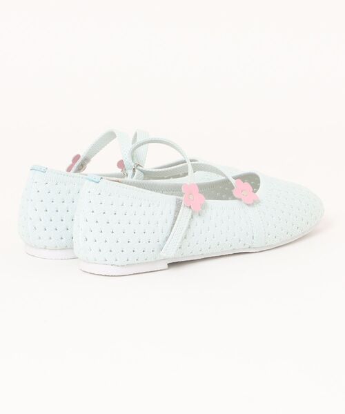 TINA:JOJUN(ティーナジョジュン)の「フラワー ニット バレエシューズ TINA:JOJUN(バレエシューズ・レディース・サックスブルー/ブラウン・L/M/S)」の16枚目の写真