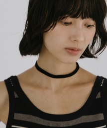 duei（デュイ）の「ベロアチョーカー/サイズ調節可能（チョーカー）」