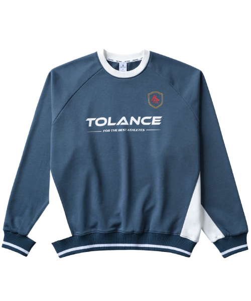 TOLANCE(トランス)の「カラー ブロック スウェット マンツーマン - 3カラー(スウェット・メンズ・ブラック/ダークブルー/グレー・LARGE/X-LARGE)」の13枚目の写真