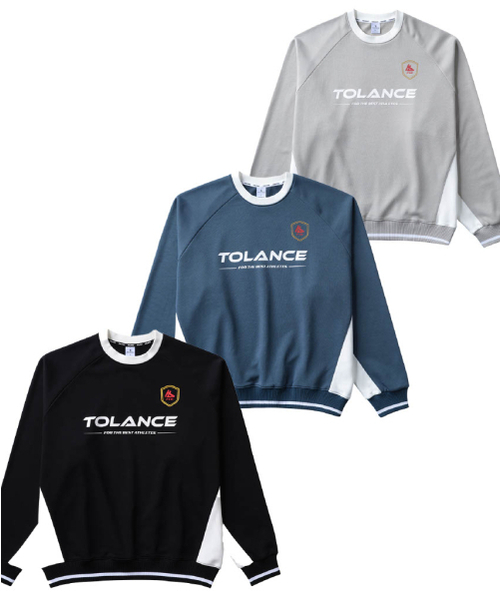 TOLANCE(トランス)の「カラー ブロック スウェット マンツーマン - 3カラー(スウェット・メンズ・ブラック/ダークブルー/グレー・LARGE/X-LARGE)」の16枚目の写真