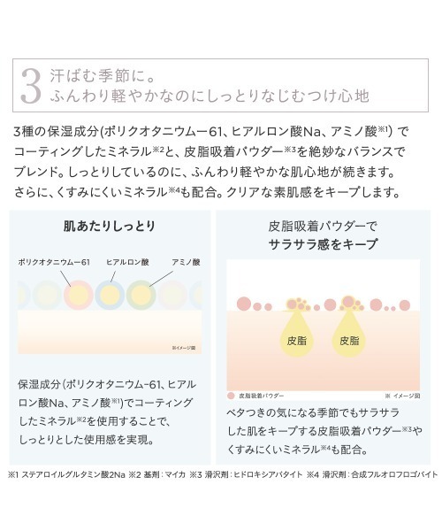 ETVOS（エトヴォス）の「ミネラルUVパウダーAZ 2026（日焼け止め/UVケア・レディース・#ピンクベージュ/#スノーホワイト/#ペールミント/#ペールラベンダー・FREE）」の7枚目の写真