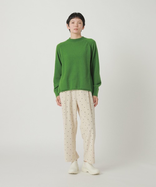 Plantation(プランテーション)の「ドットコーデュロイ / パンツ / S(その他パンツ・レディース・グレー/オフホワイト・M size)」の5枚目の写真