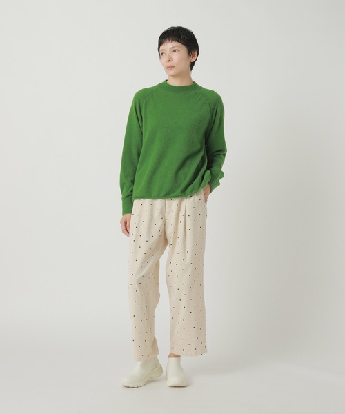 Plantation(プランテーション)の「ドットコーデュロイ / パンツ / S(その他パンツ・レディース・グレー/オフホワイト・M size)」の8枚目の写真