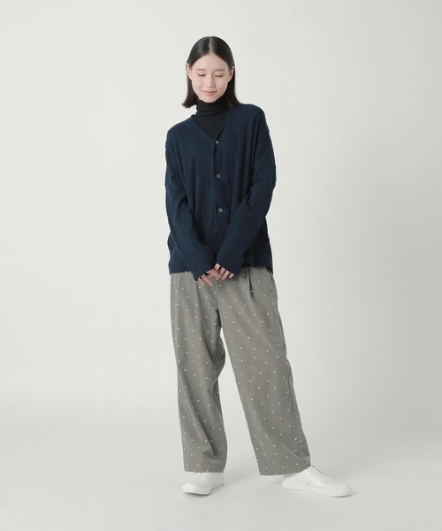 Plantation(プランテーション)の「ドットコーデュロイ / パンツ / S(その他パンツ・レディース・グレー/オフホワイト・M size)」の10枚目の写真