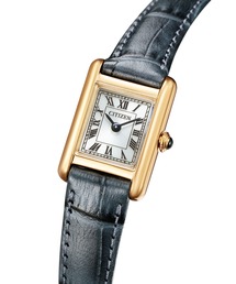 Kii（キー）の「kii: キー 光発電エコ・ドライブ クロノグラフ Classic Square EG2797-13A/EG2799-18W（アナログ腕時計）」