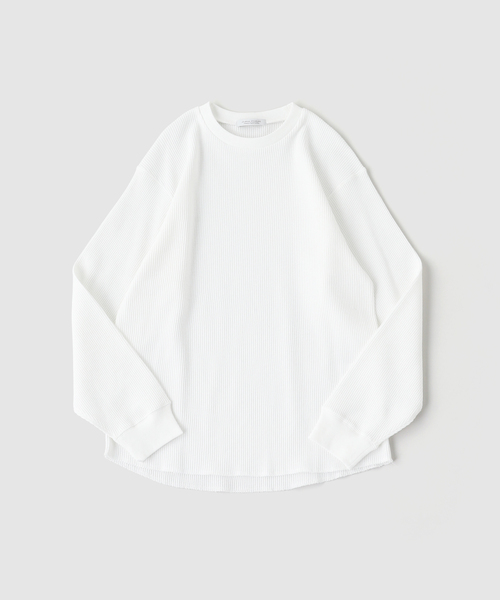 JOURNAL STANDARD（ジャーナルスタンダード）の「TCサーマル ロンT（Tシャツ/カットソー・メンズ・ベージュ/ホワイト/カーキ/ブラック・LARGE/MEDIUM）」の2枚目の写真