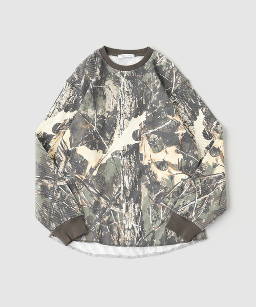 JOURNAL STANDARD（ジャーナルスタンダード）の「TCサーマル ロンT（Tシャツ/カットソー・メンズ・ベージュ/ホワイト/カーキ/ブラック・LARGE/MEDIUM）」の4枚目の写真